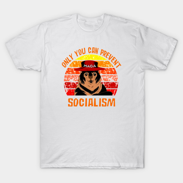 only you can prevent socialism t shirt